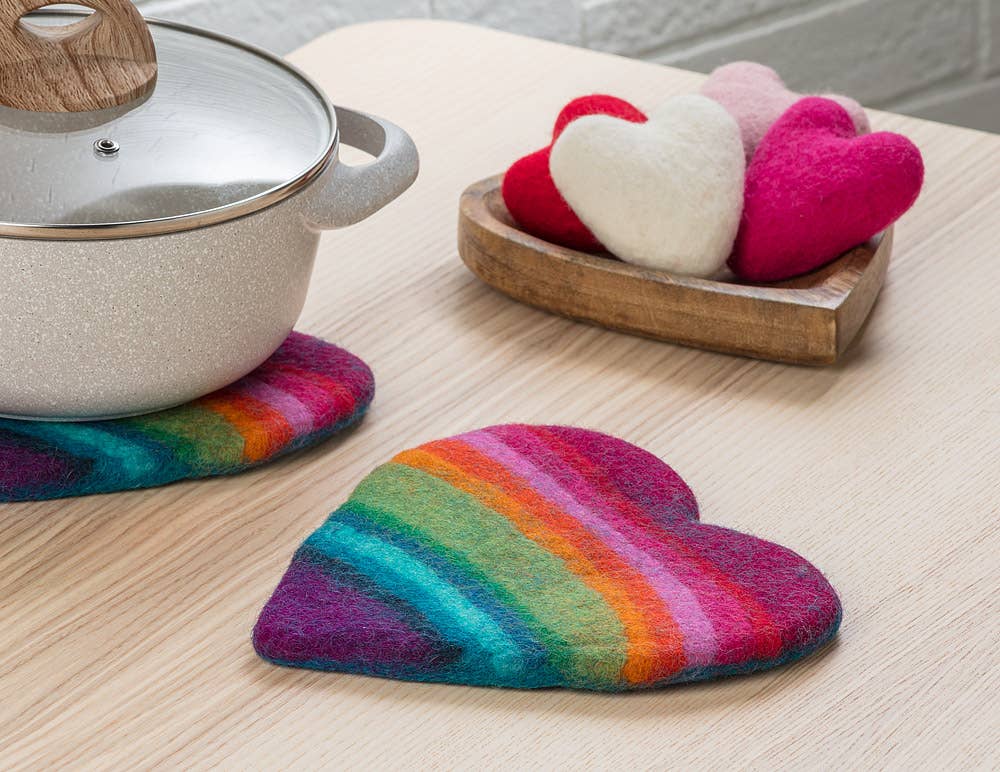 Puffy Felt Heart