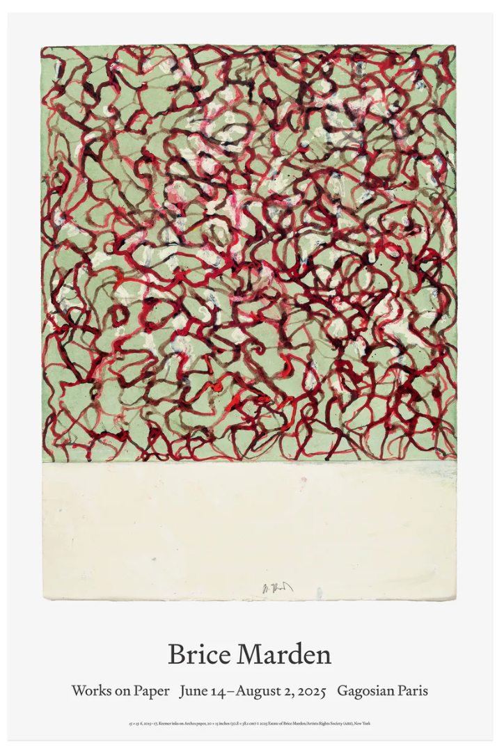 Brice Marden Poster