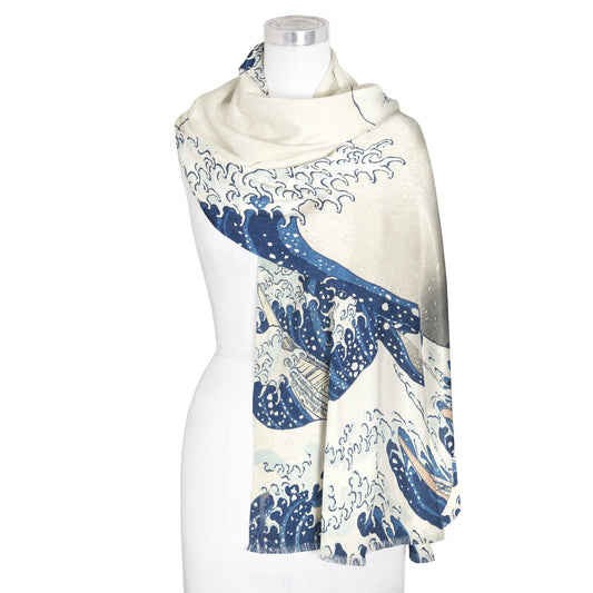 Great Wave Silk Shawl