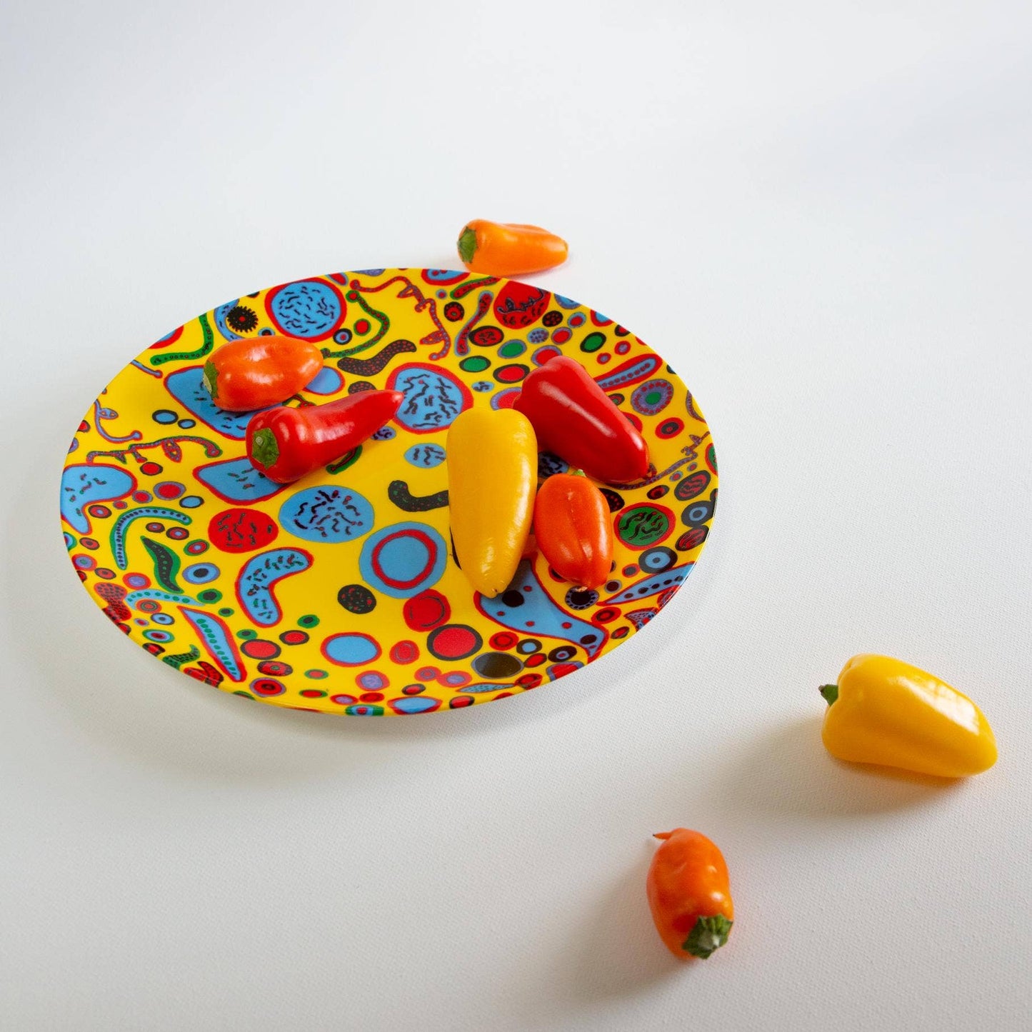 Yayoi Kusama Ceramic Plate