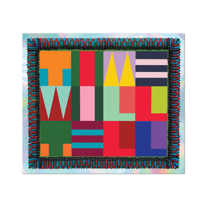 TIME WILL TELL Sticker - Jeffrey Gibson