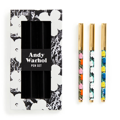 Warhol Flowers Everyday Pen Set