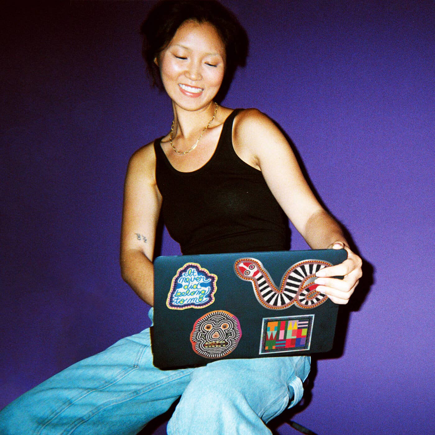 TIME WILL TELL Sticker - Jeffrey Gibson