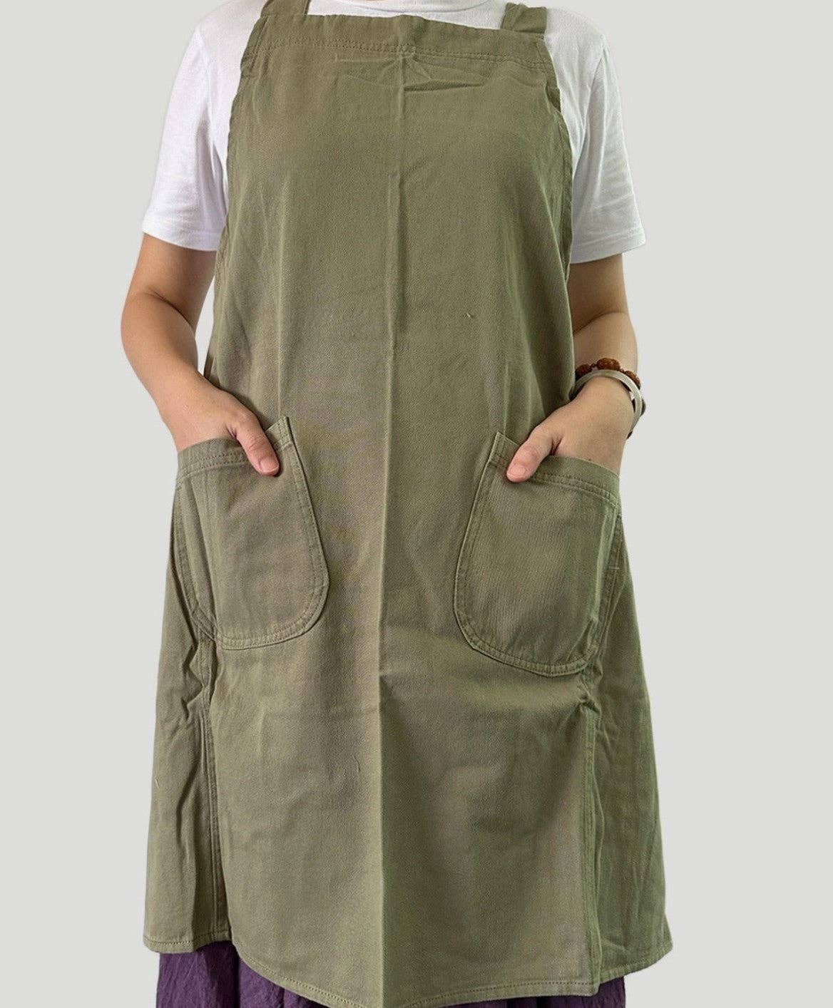 Canvas Apron in Tumeric
