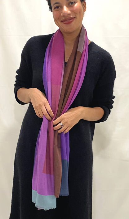 Albers-Inspired Scarf