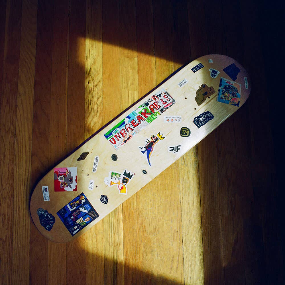 Pez Dispenser Sticker - Basquiat