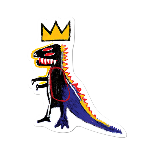 Pez Dispenser Sticker - Basquiat