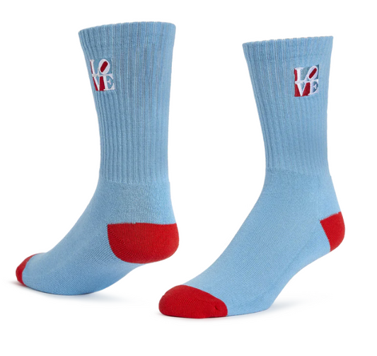 Robert Indiana Love Socks
