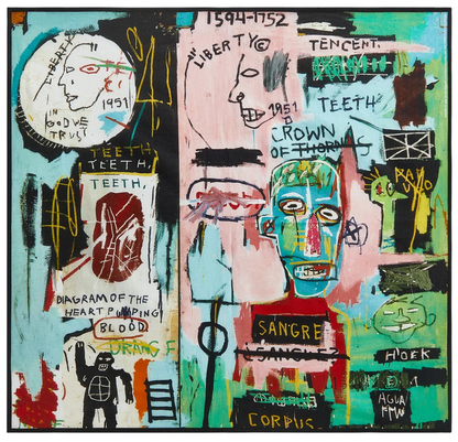 Basquiat In Italian Bandana