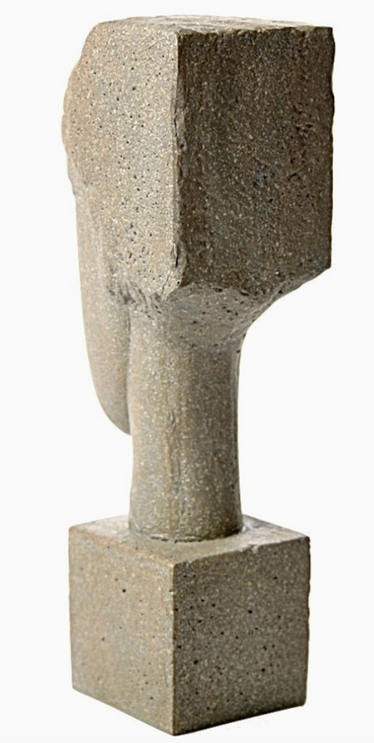 Modigliani Cubic Head Sculpture