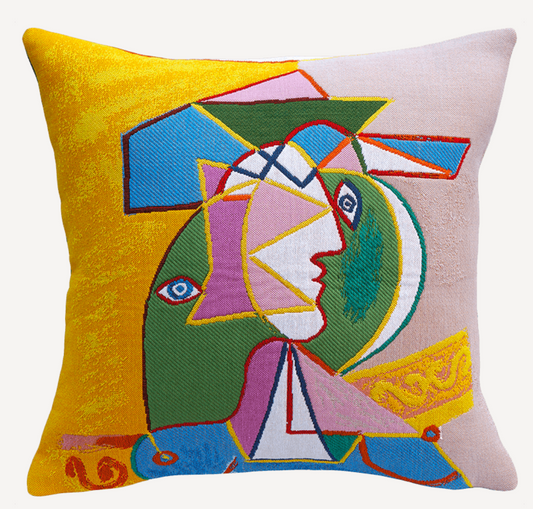Femme au Chapeau Picasso Pillow