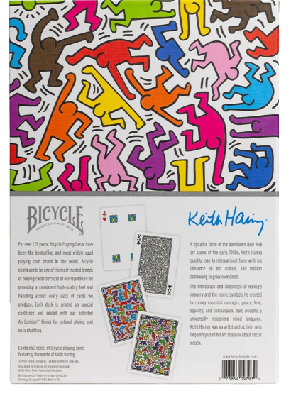 Bicycle Artist Series Playing Card Set - Keith Haring