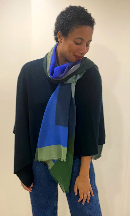 Albers-Inspired Scarf