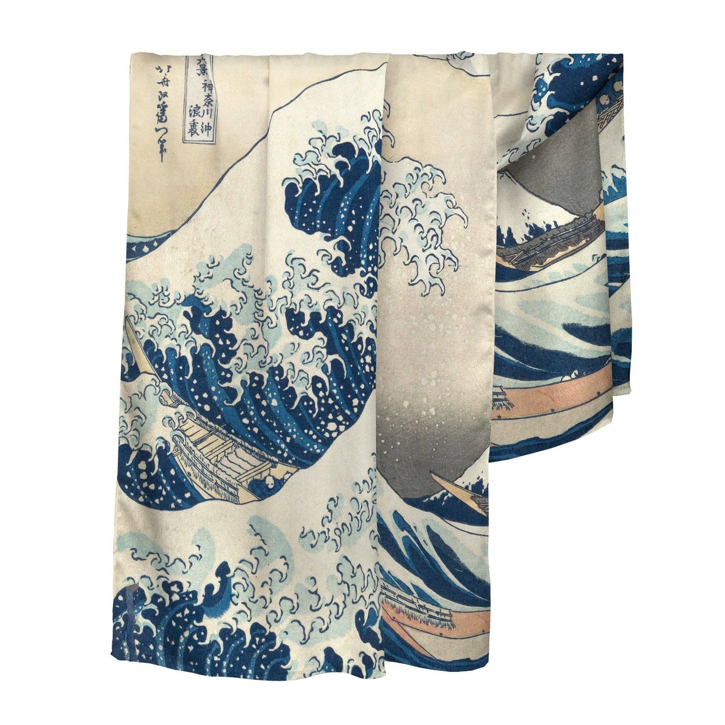 Great Wave Silk Shawl