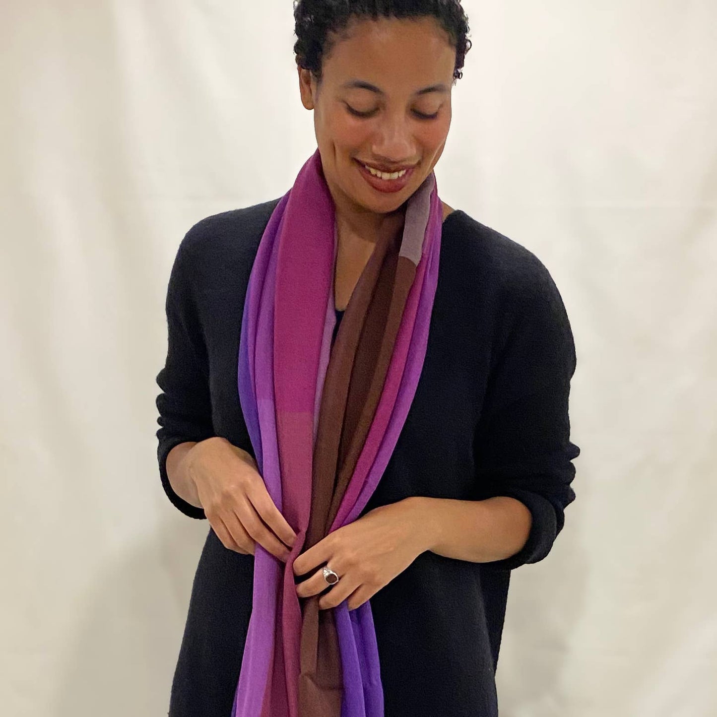 Albers-Inspired Scarf