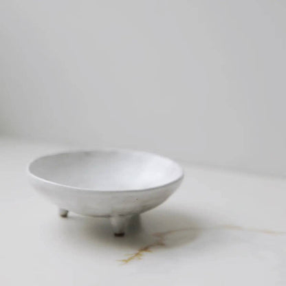 Footed ceramic bowl
