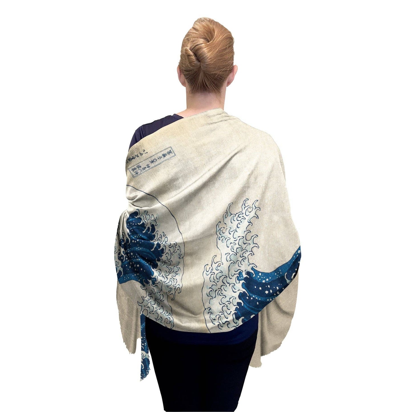Great Wave Silk Shawl