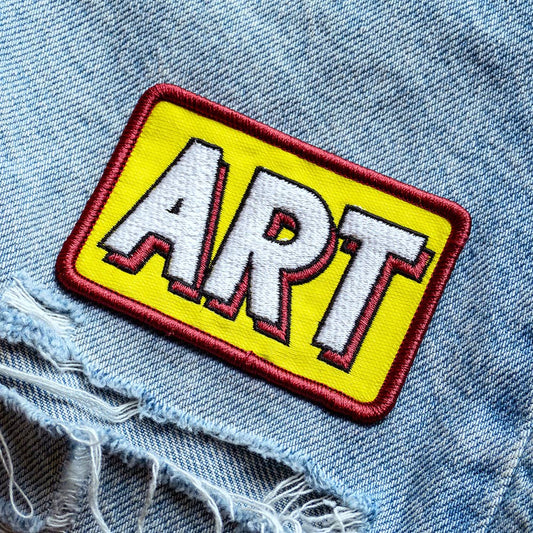ART Iron-on Patch - Roy Lichtenstein